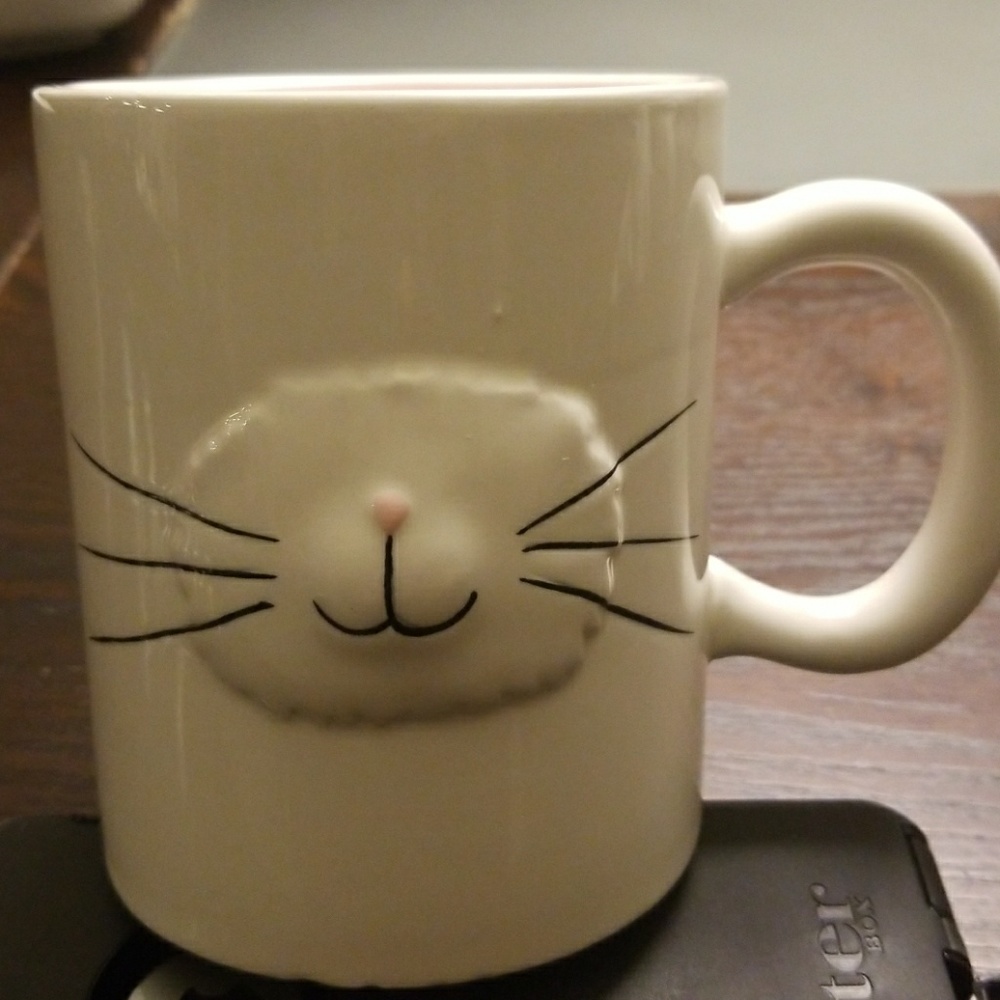 Magenta Cat Mugs